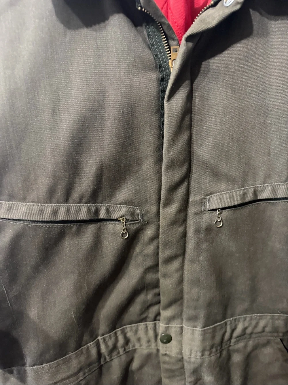 Key Imperial Insulated Coveralls Men's Medium  Army Green Workwear Vintage 90s